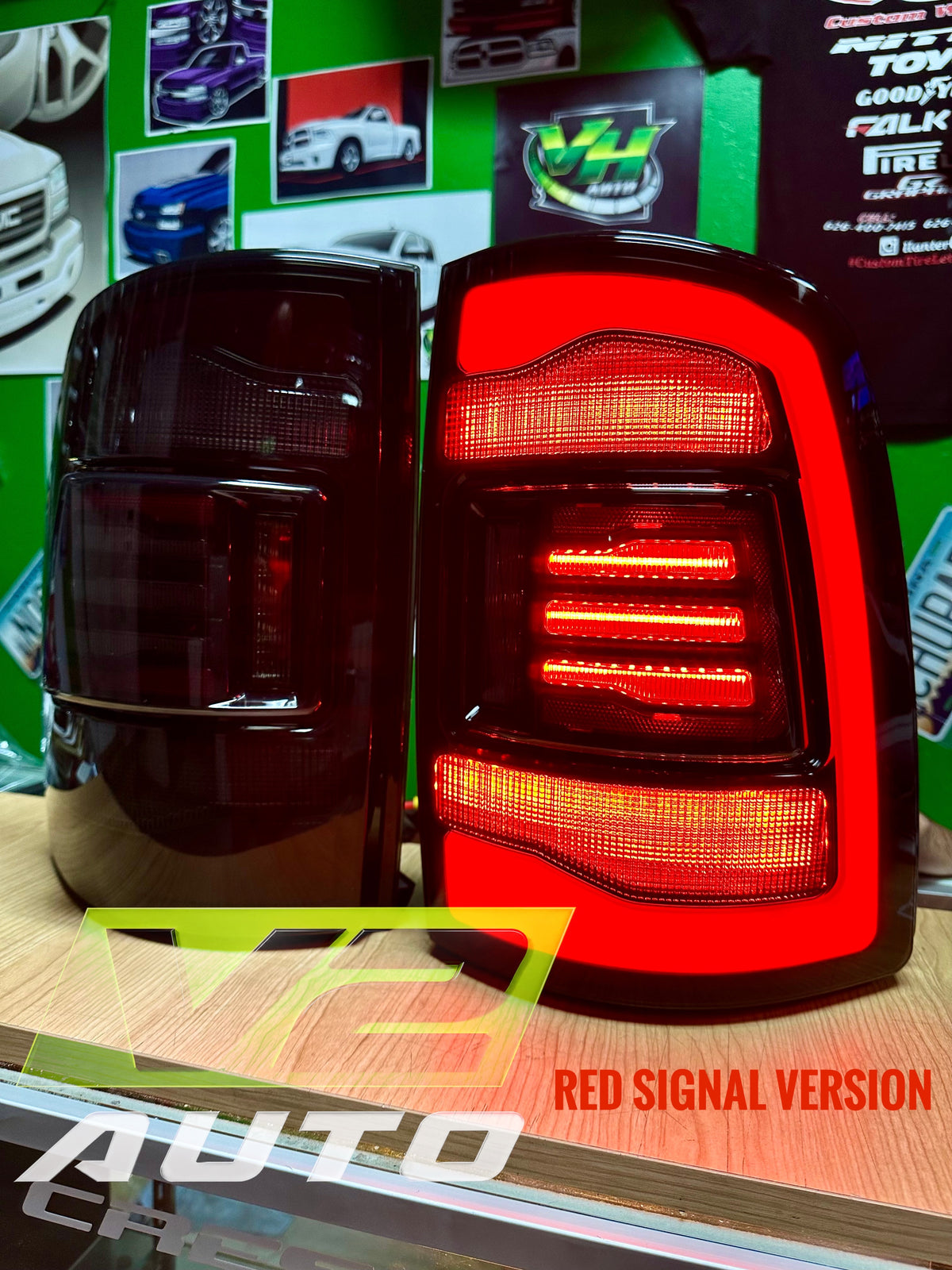 Dodge Ram 2009-2018 "5th Gen Style SEQUENCE" Tail Lamps