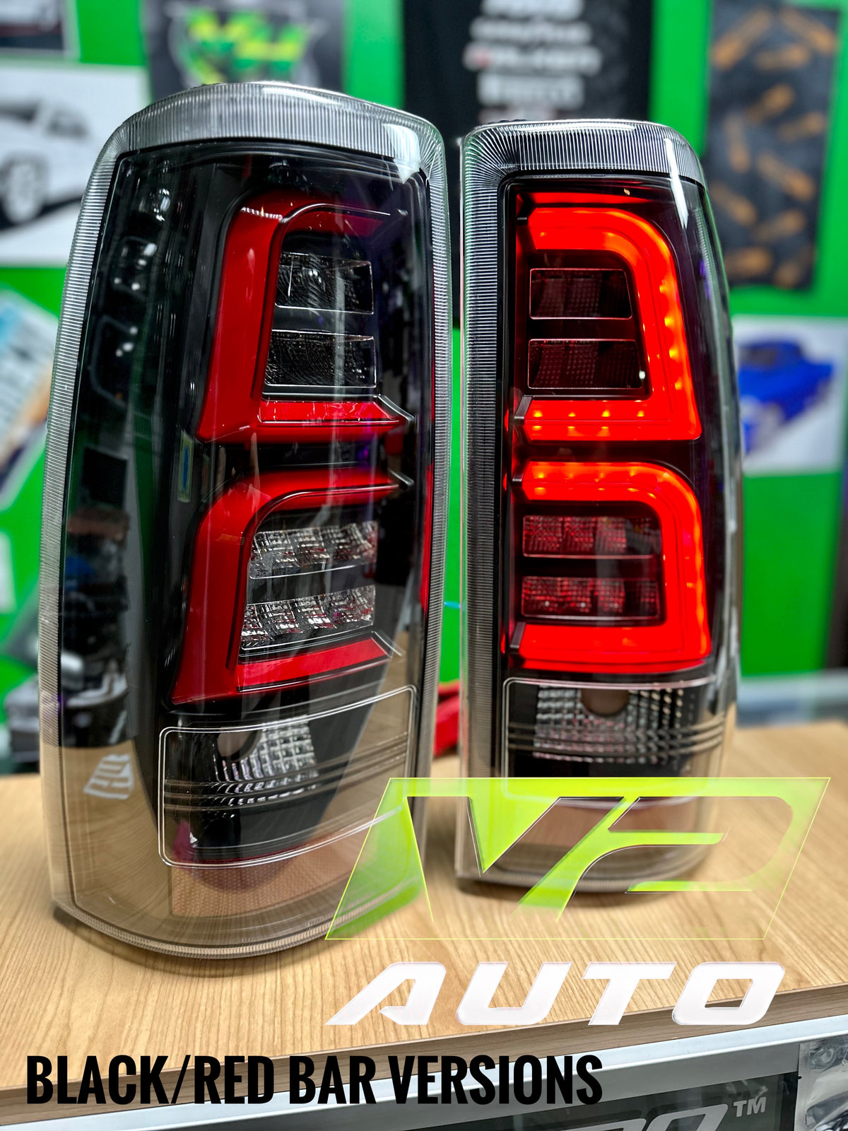 1999-2006 Chevy Silverado GMC Sierra LED “Double C Bar” Tail Lamps