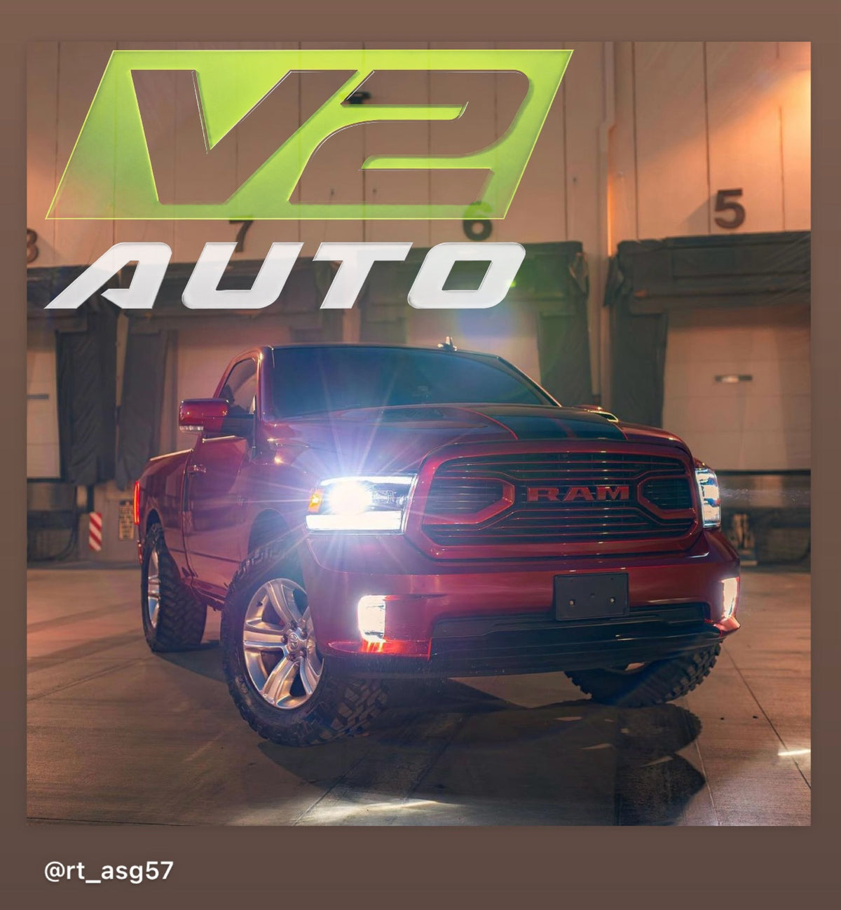 09-18 Dodge Ram Sequential Dual Projector Headlights