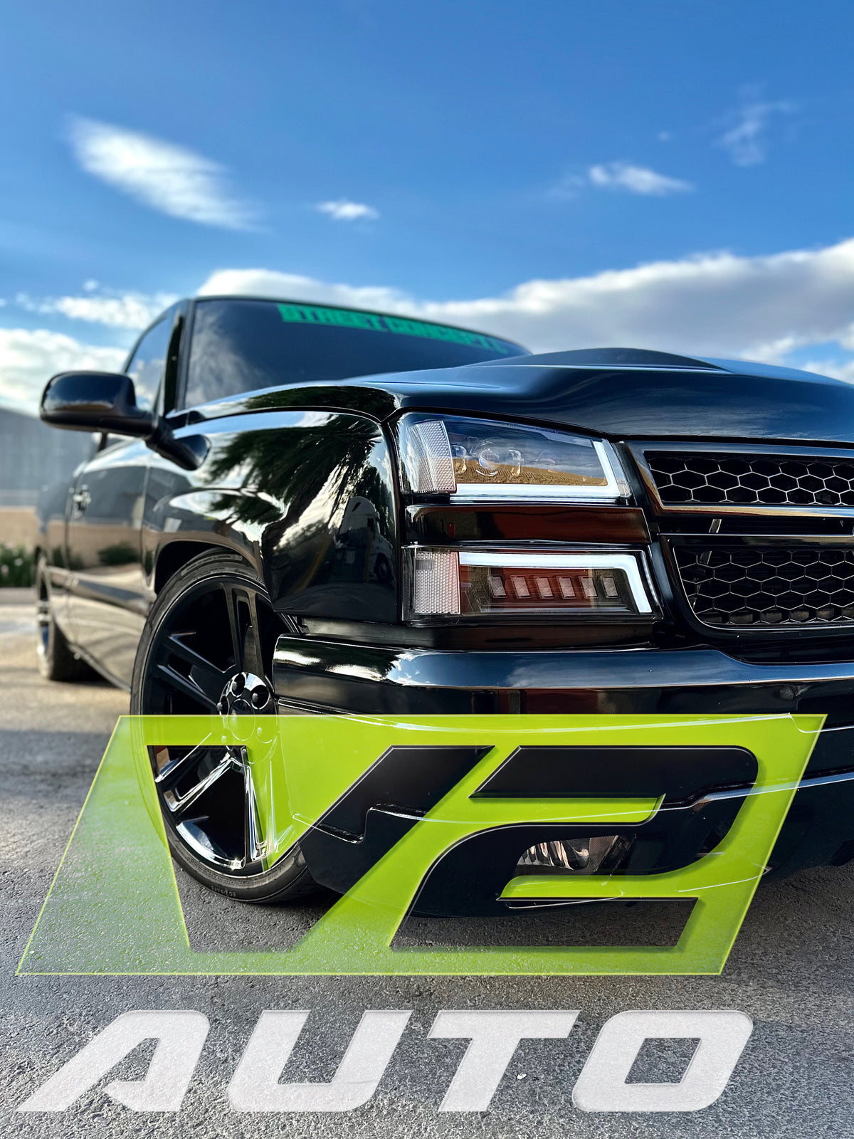 03-06 Chevy Silverado “ALPHA FULL LED” Headlamps