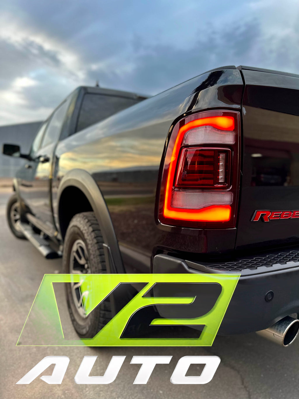 Dodge Ram 2009-2018 "RED 5th Gen SEQUENCE" Tail Lamps