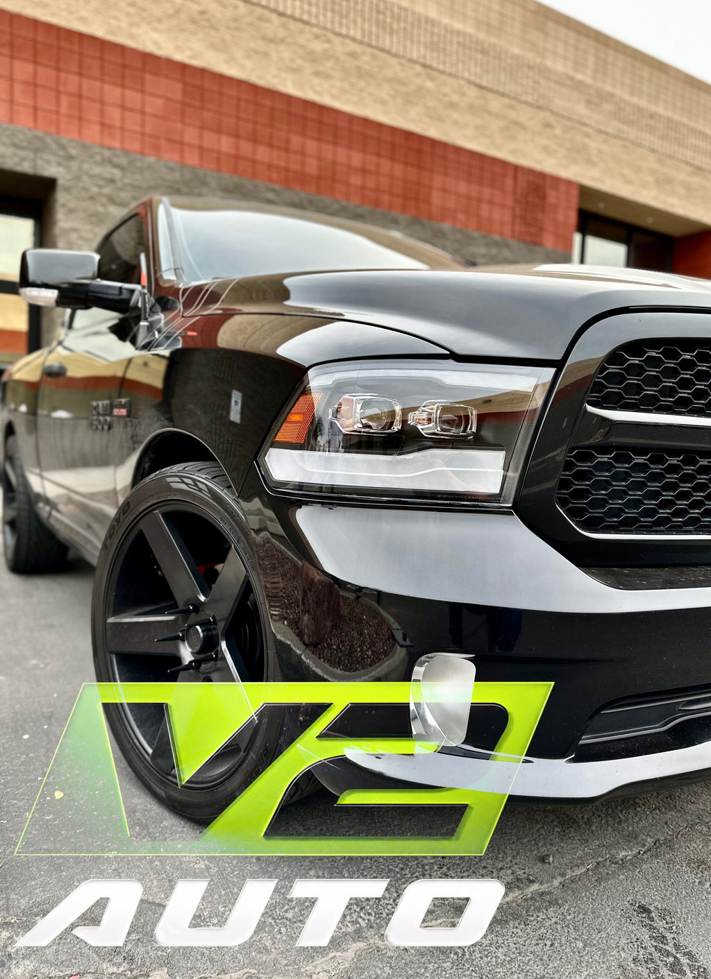09-18 Dodge Ram Sequential Dual Projector Headlights