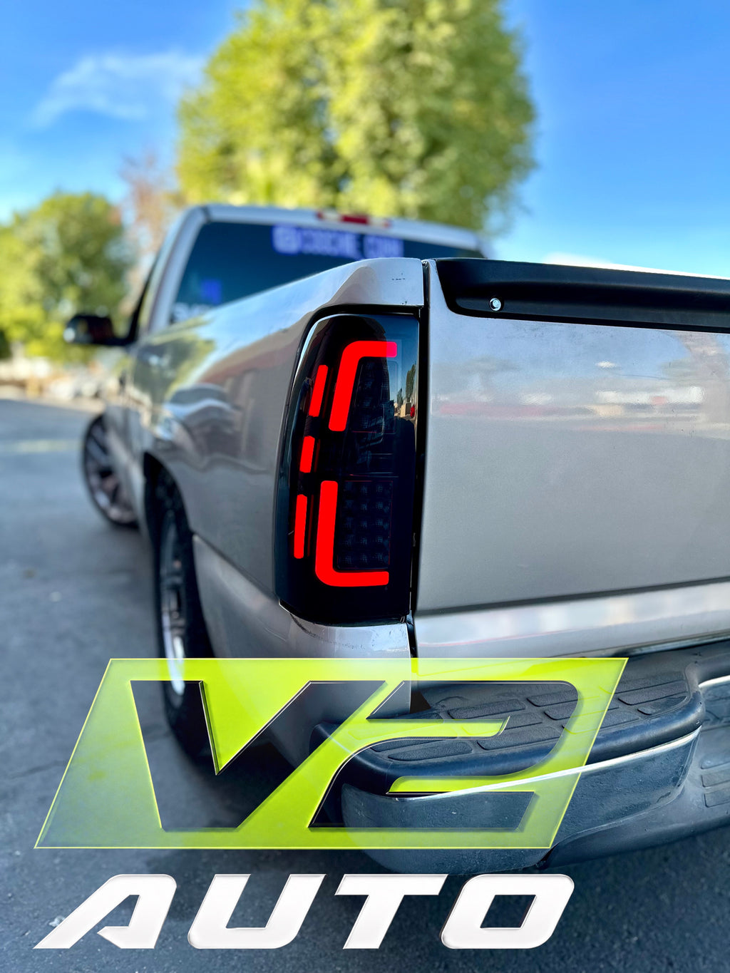 1999-2006 Chevy Silverado GMC Sierra LED “Big C” Bar Tail Lamps