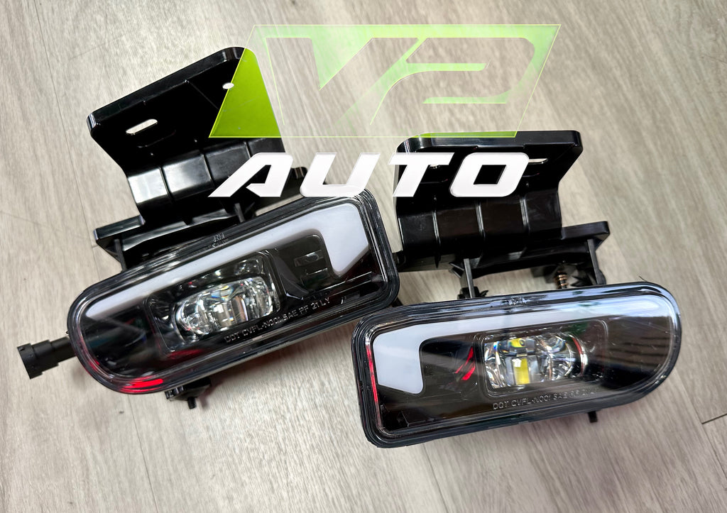 99-02 Chevy Silverado 00-06 Tahoe LED DRL Fog Lamps
