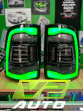 Dodge Ram 2009-2018 "Phantom 2 5th Gen Style RGB Color Changing” Tail Lamps
