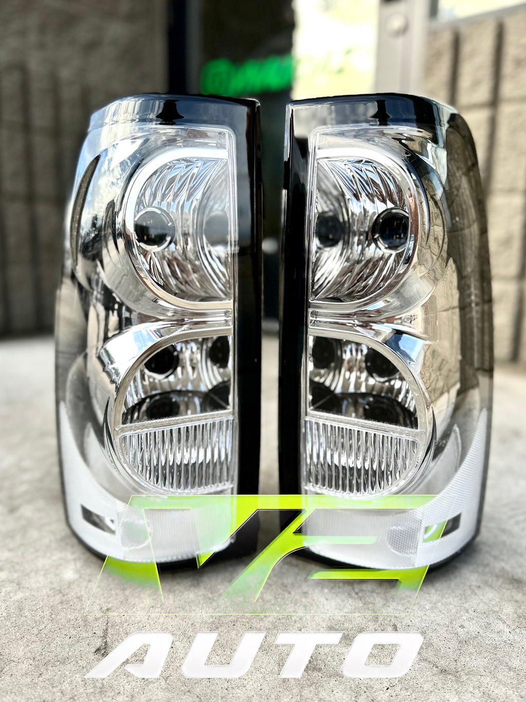 2003-2006 Chevy Silverado “JDM Clear” Tail Lamps