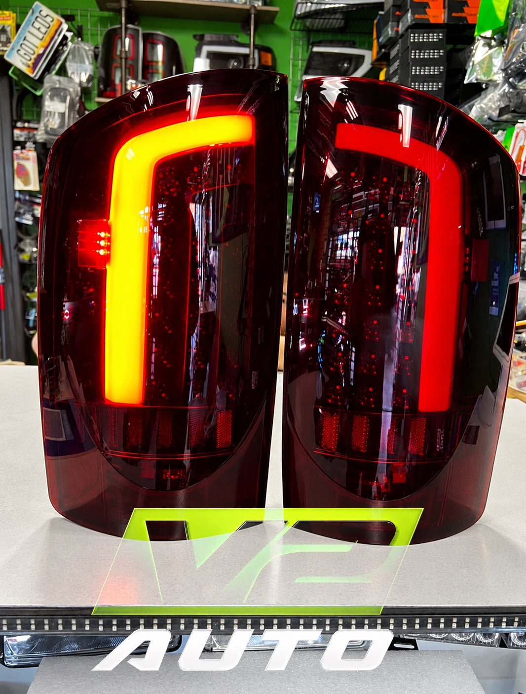 Dodge Ram 02-06 “SEQUENCE" LED Tail Lamps