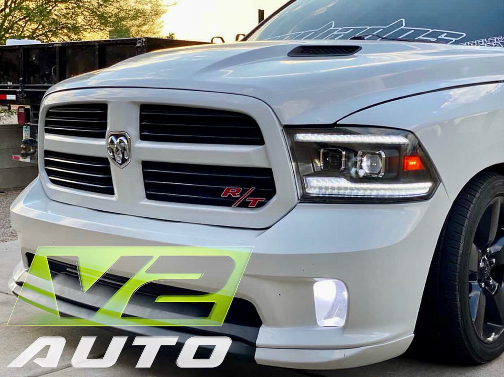 09-18 Dodge Ram DUAL SEQUENTIAL LED Projector Headlights