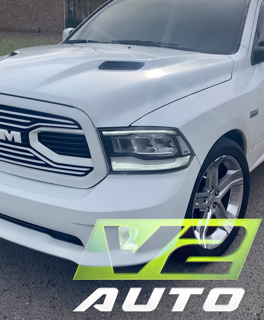 09-18 Dodge Ram CYBER FULL LED Headlights