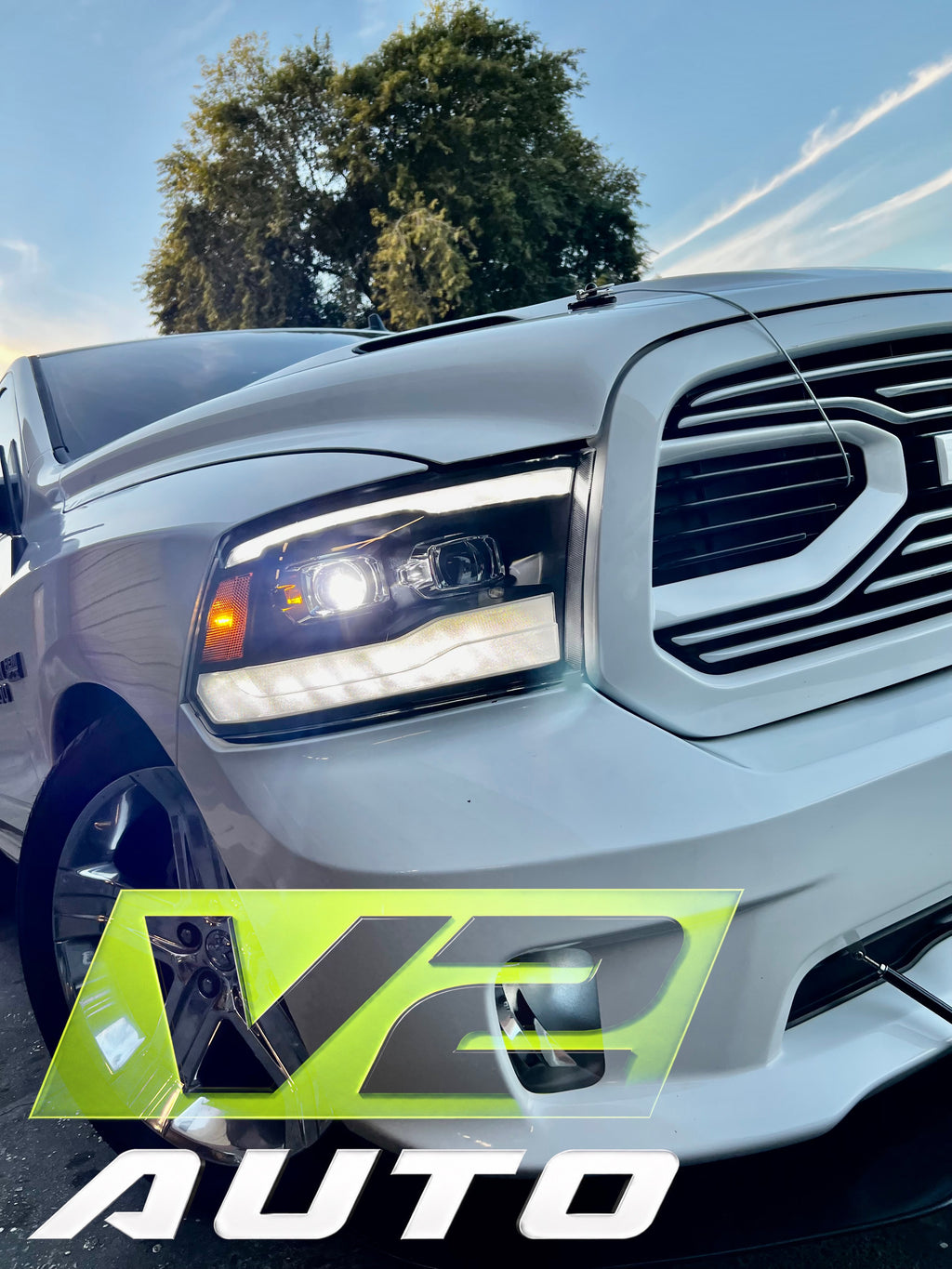 09-18 Dodge Ram Sequential Dual Projector Headlights
