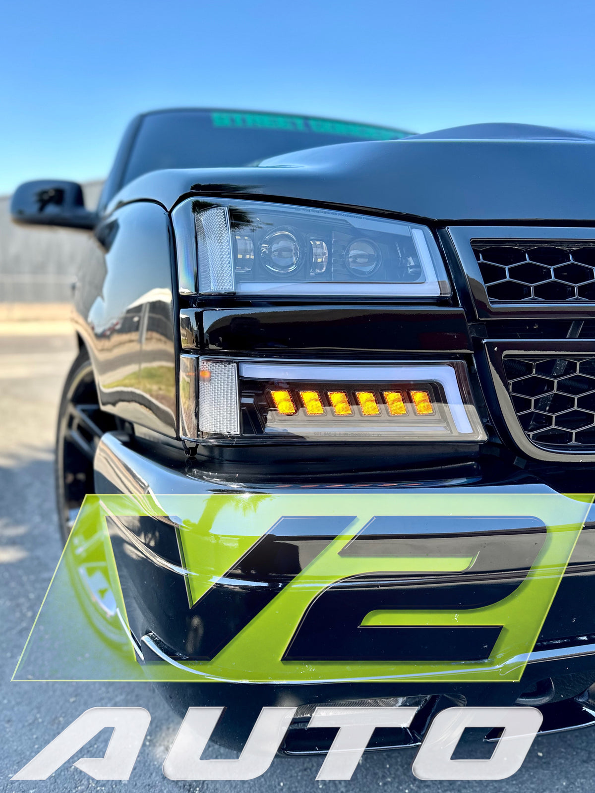 03-06 Chevy Silverado “ALPHA FULL LED” Headlamps