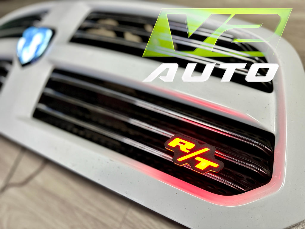 DODGE “RT” LED RGB Bluetooth Color Changing Emblem