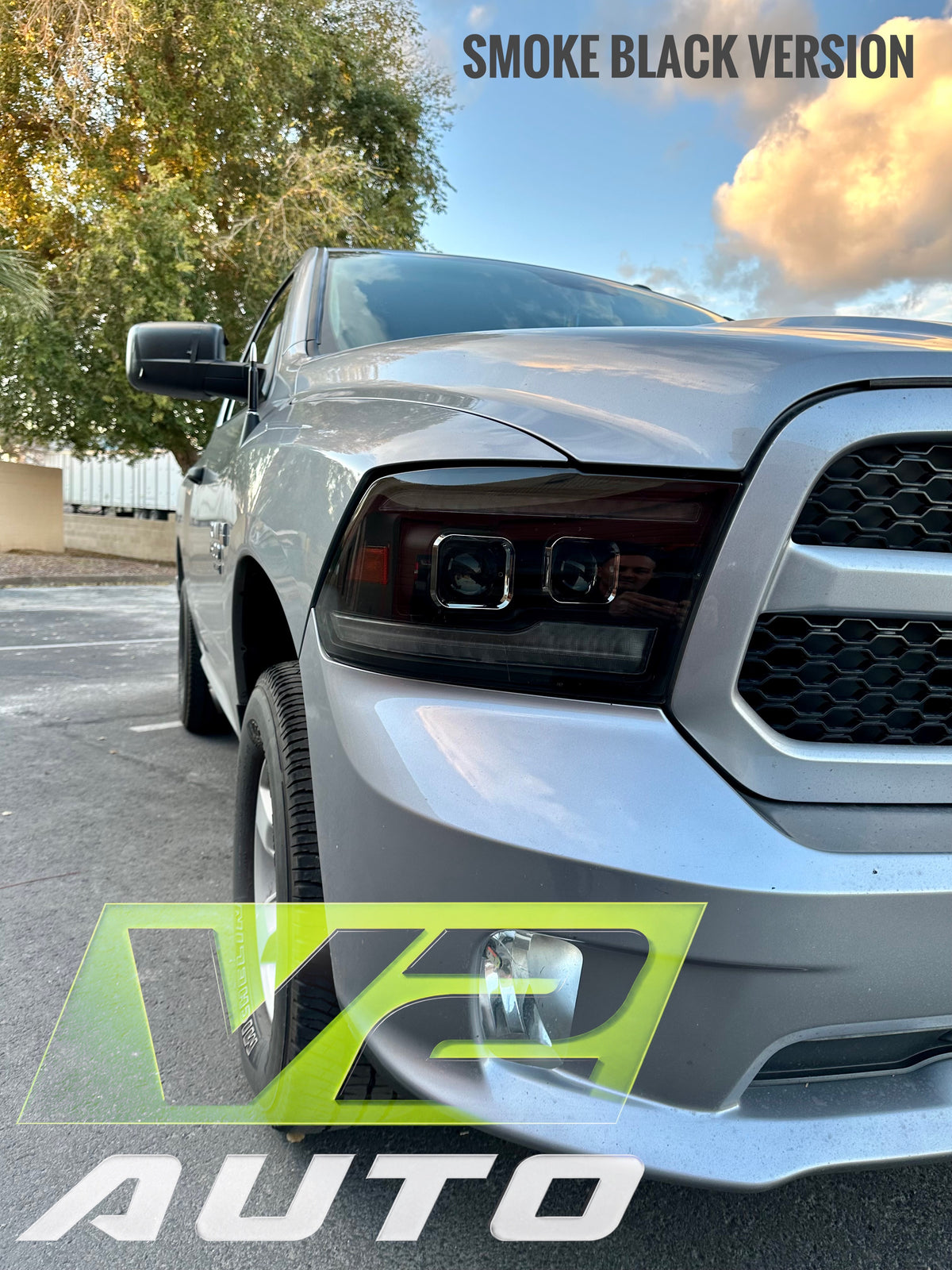 09-18 Dodge Ram DUAL SEQUENTIAL LED Projector Headlights