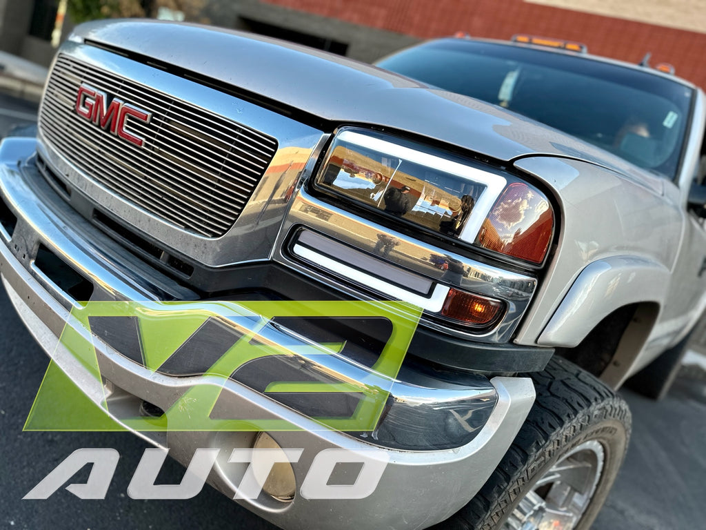 99-06 GMC Sierra Yukon "Gen 2 Big C Sequential" Headlights