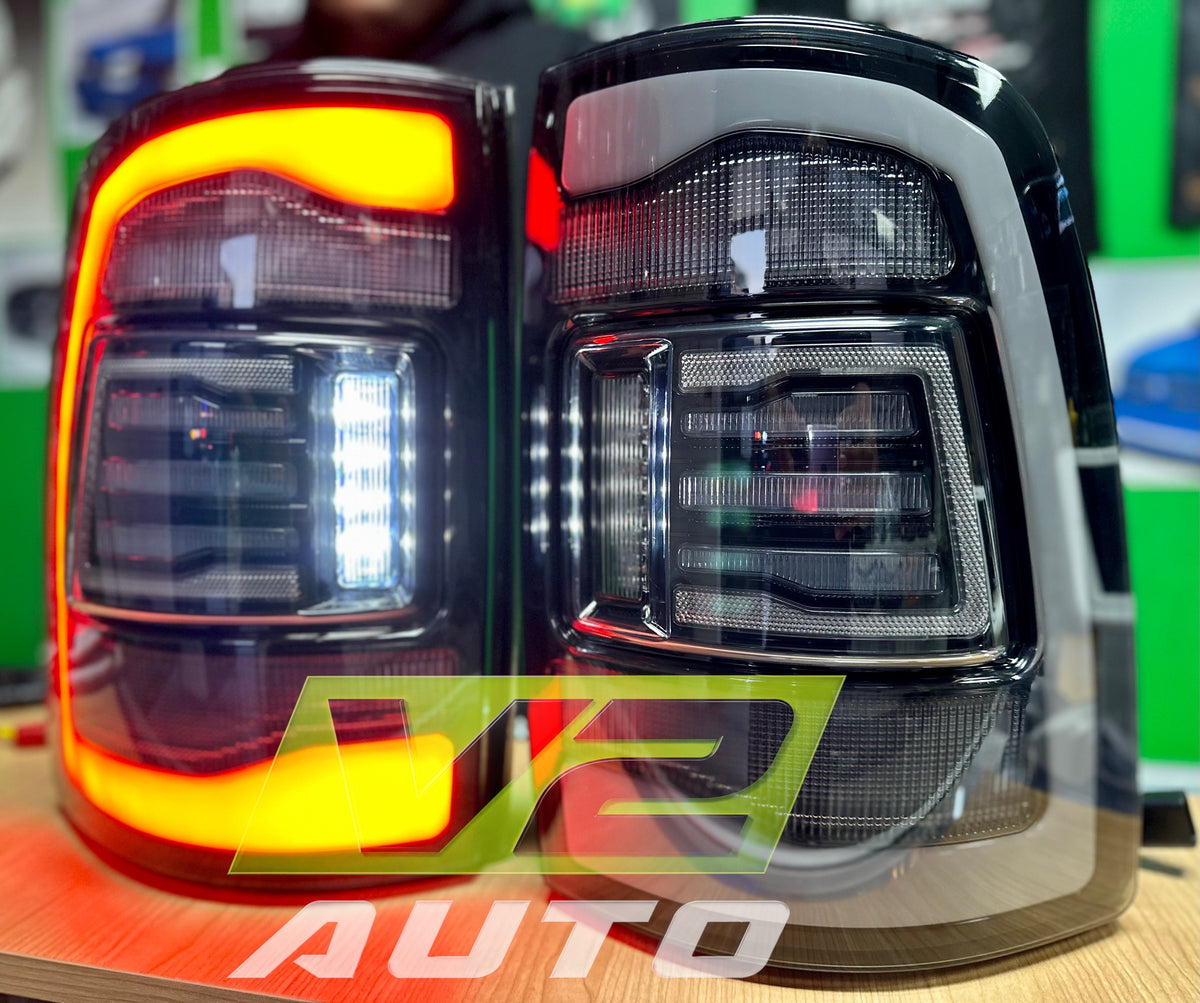 Dodge Ram 2009-2018 "Phantom 2 5th Gen Style SEQUENCE" Tail Lamps