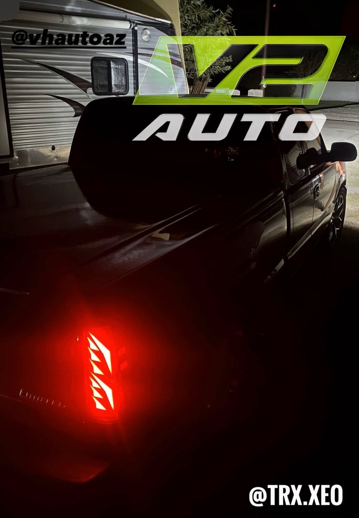 1999-2006 Chevy Silverado GMC Sierra Full LED “Blade” Sequential Tail Lamps