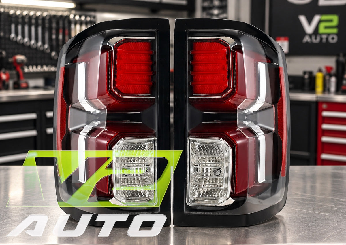 14-18 Chevy Silverado “Denali Style LTZ” LED Tail Lights
