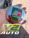 Mexico / U.S. Grill Badges