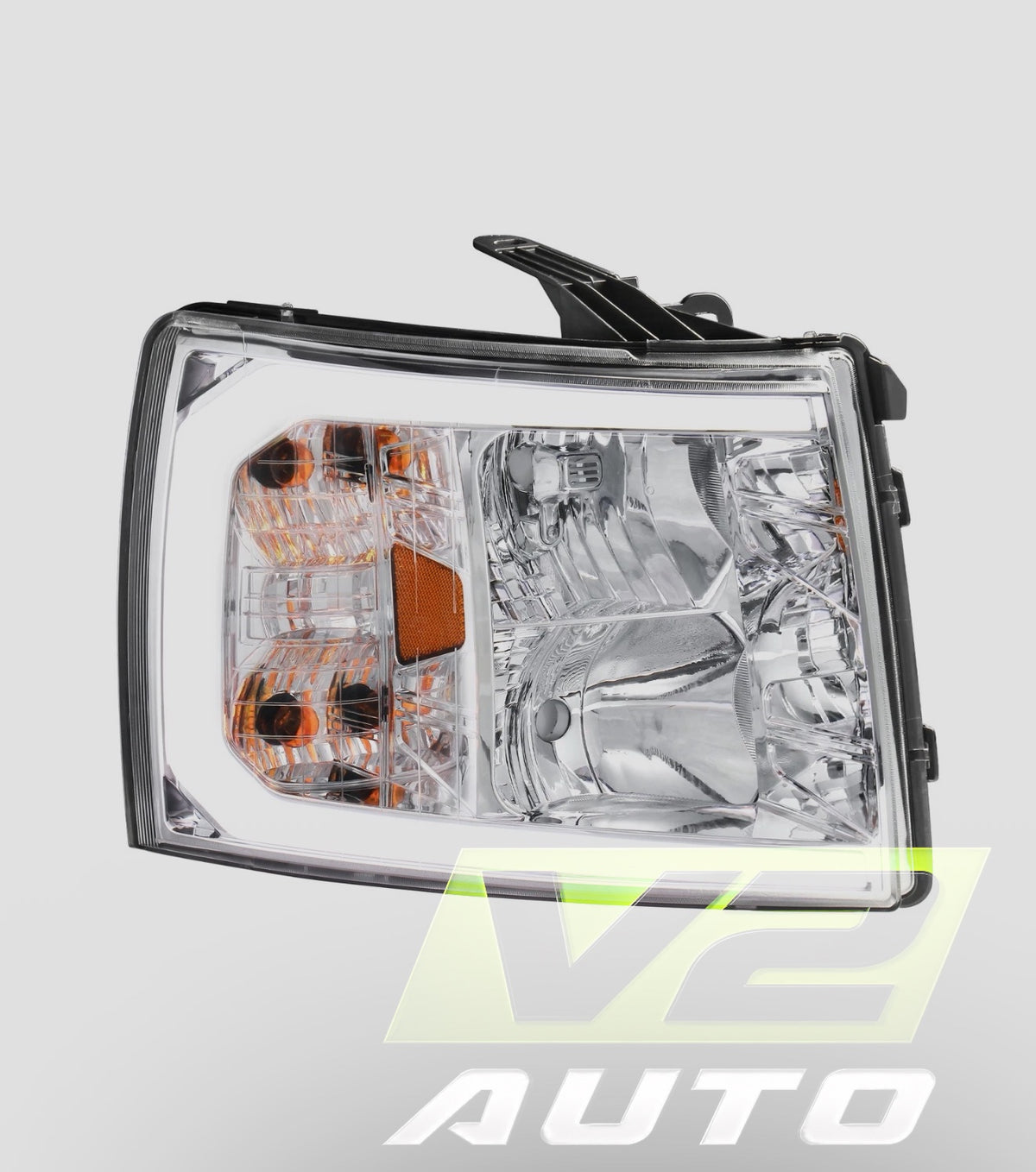 07-13 Chevy Silverado "Switchback Sequential Big C Reflector" Headlights