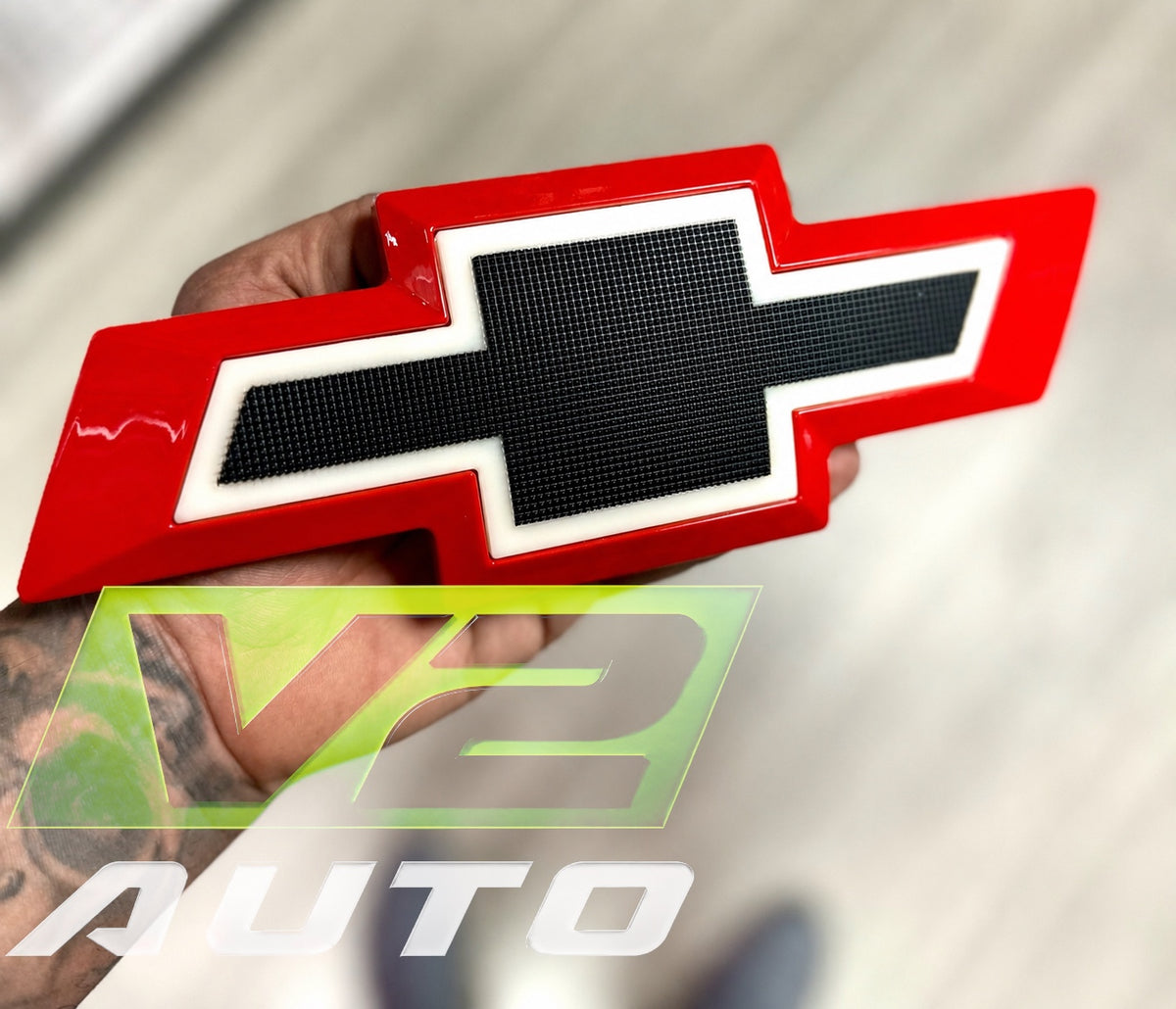 99-02 LED Chevy Silverado / 00-06 Tahoe Suburban Bowtie “Style 1” Emblem