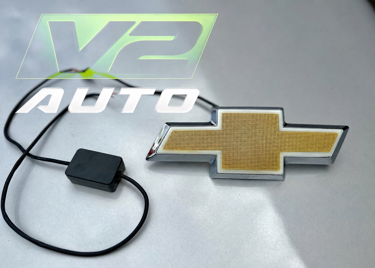 03-06 Chevy Silverado Bluetooth Color Changing LED RGB Bowtie Emblem