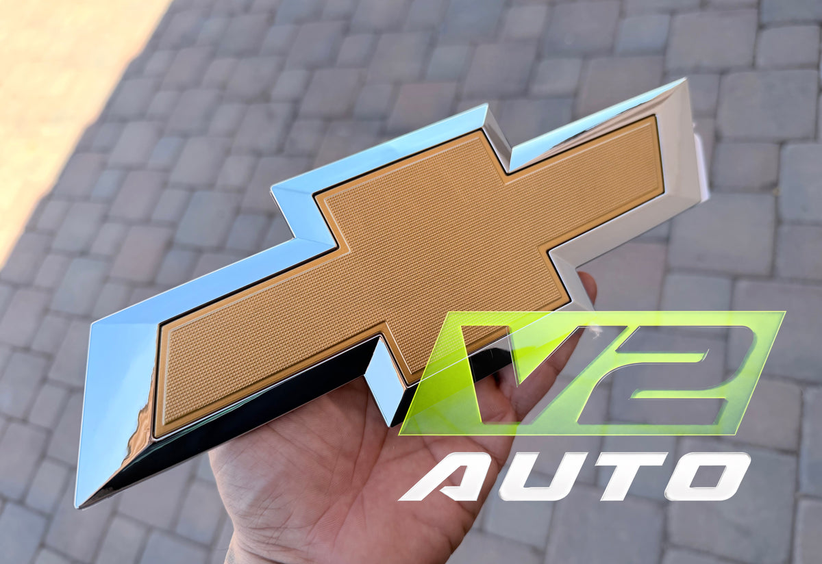 Chevy Rear Tailgate Bowtie Emblem