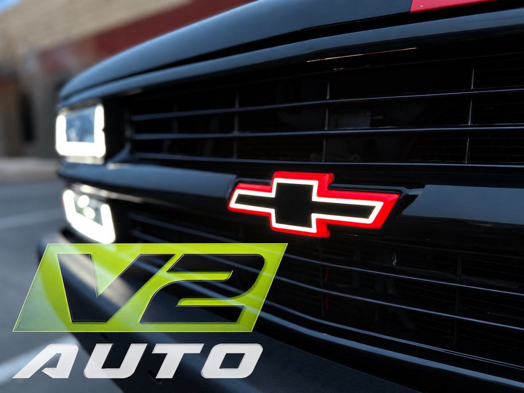 94-98 LED Chevy Silverado Tahoe Bowtie “Style 1” Emblem