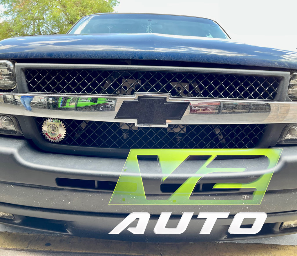Mexico / U.S. Grill Badges