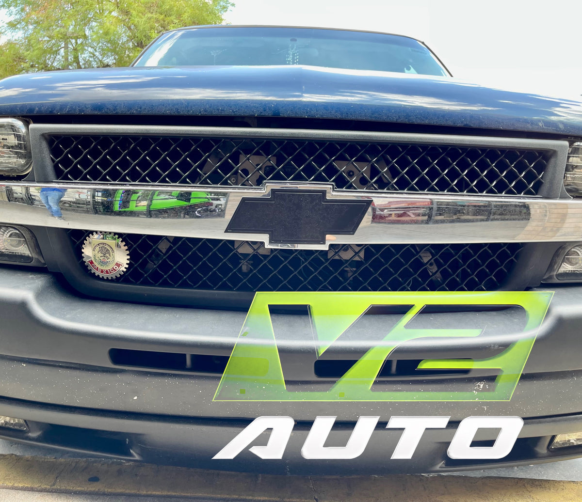 Mexico / U.S. Grill Badges