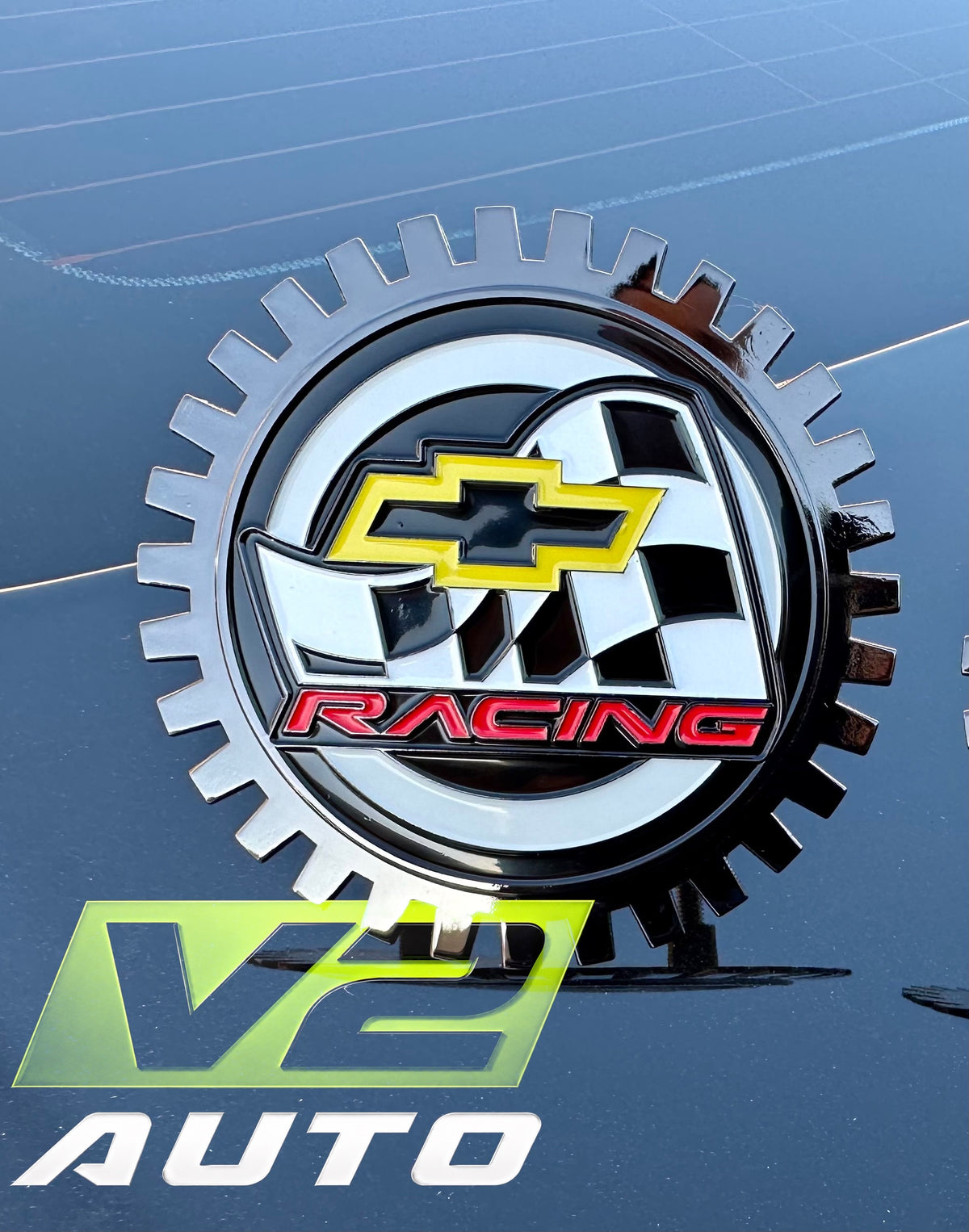 “Chevy Racing” Grill Badge