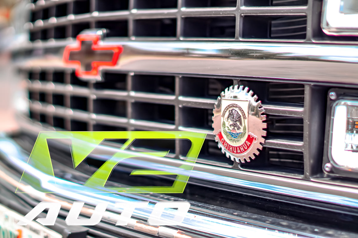 Mexico / U.S. Grill Badges