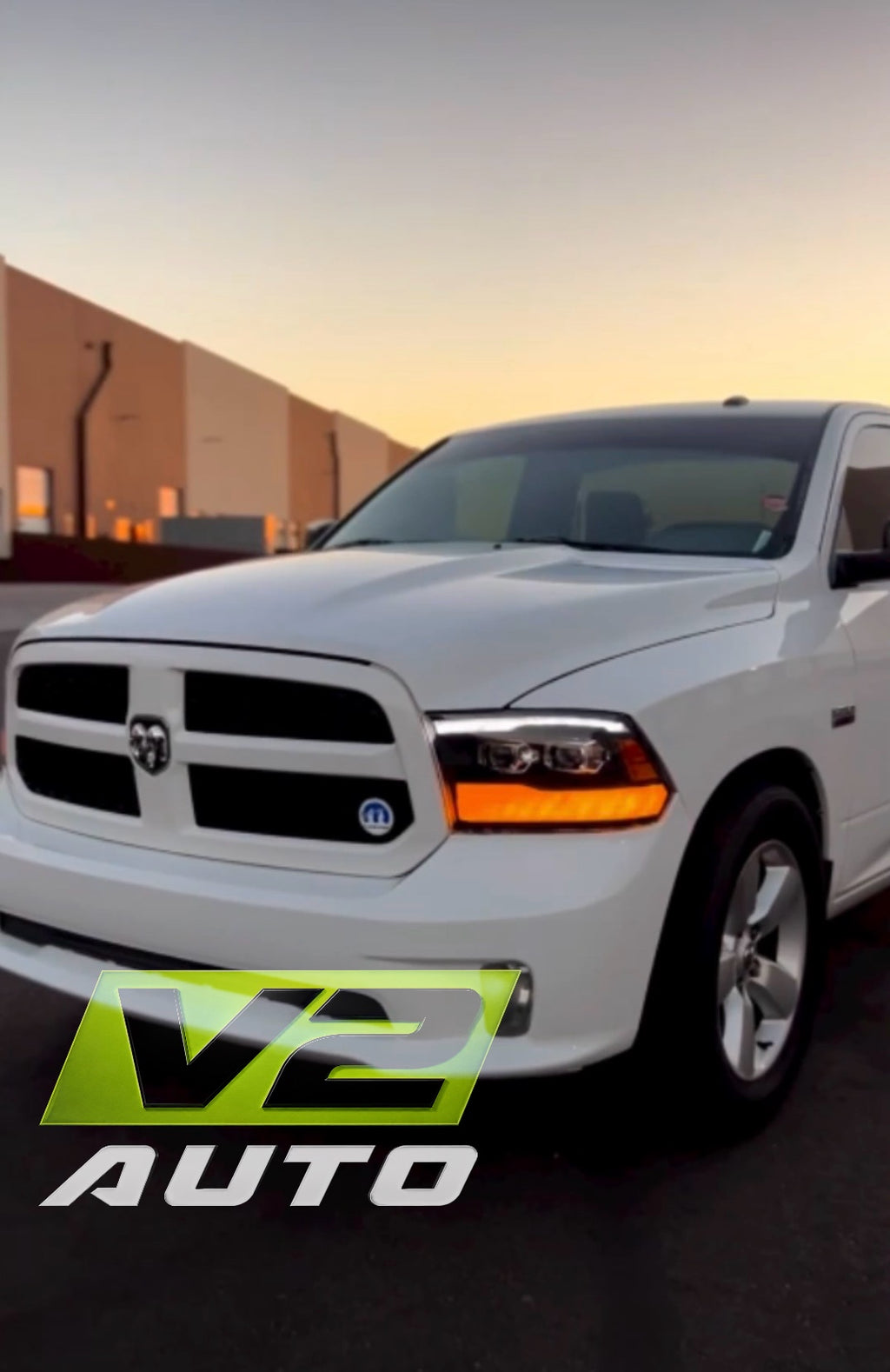 09-18 Dodge Ram Sequential Dual Projector Headlights
