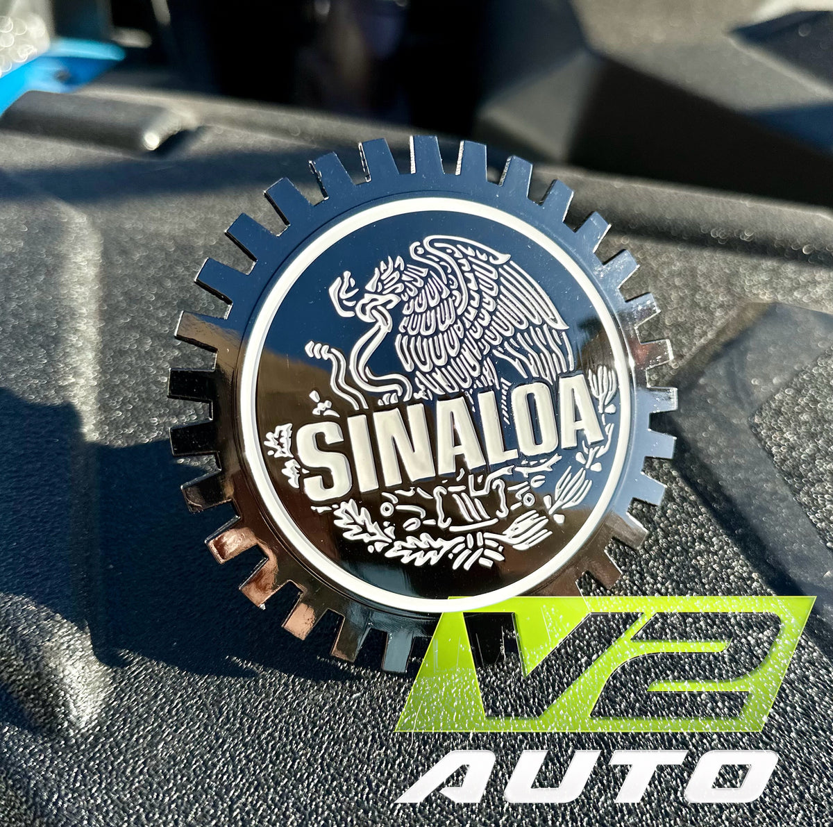 Gen 2 Mexico / U.S. Grill Badges