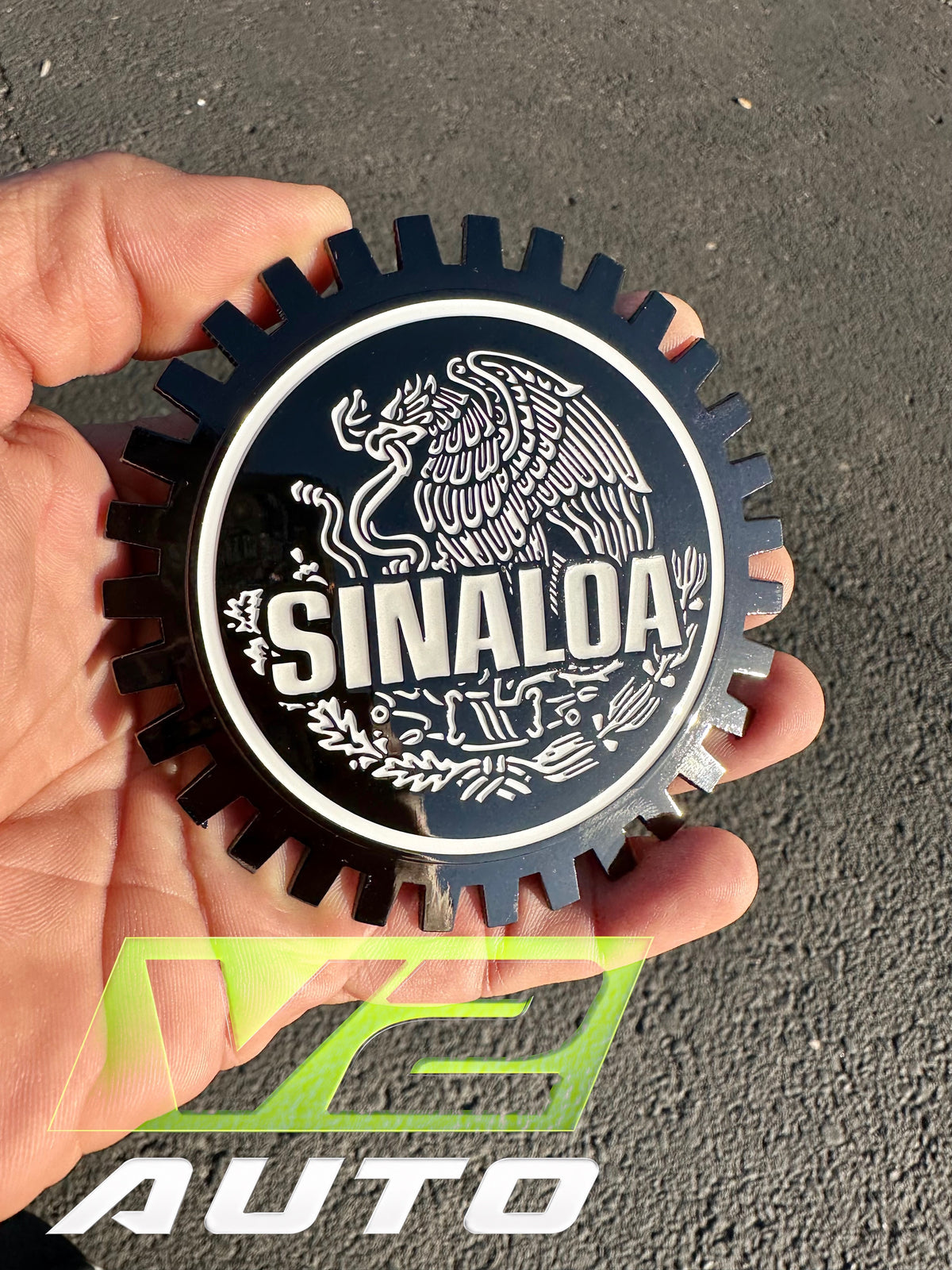 Gen 2 Mexico / U.S. Grill Badges