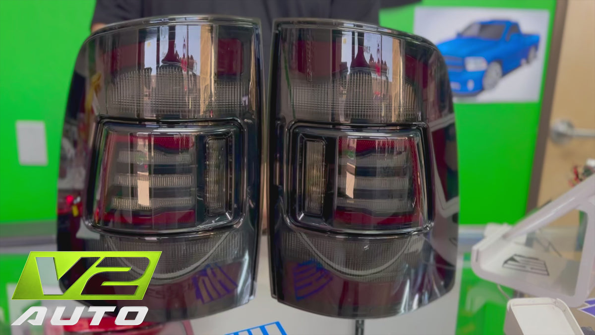 Dodge Ram 2009-2018 "5th Gen Style SEQUENCE" Tail Lamps