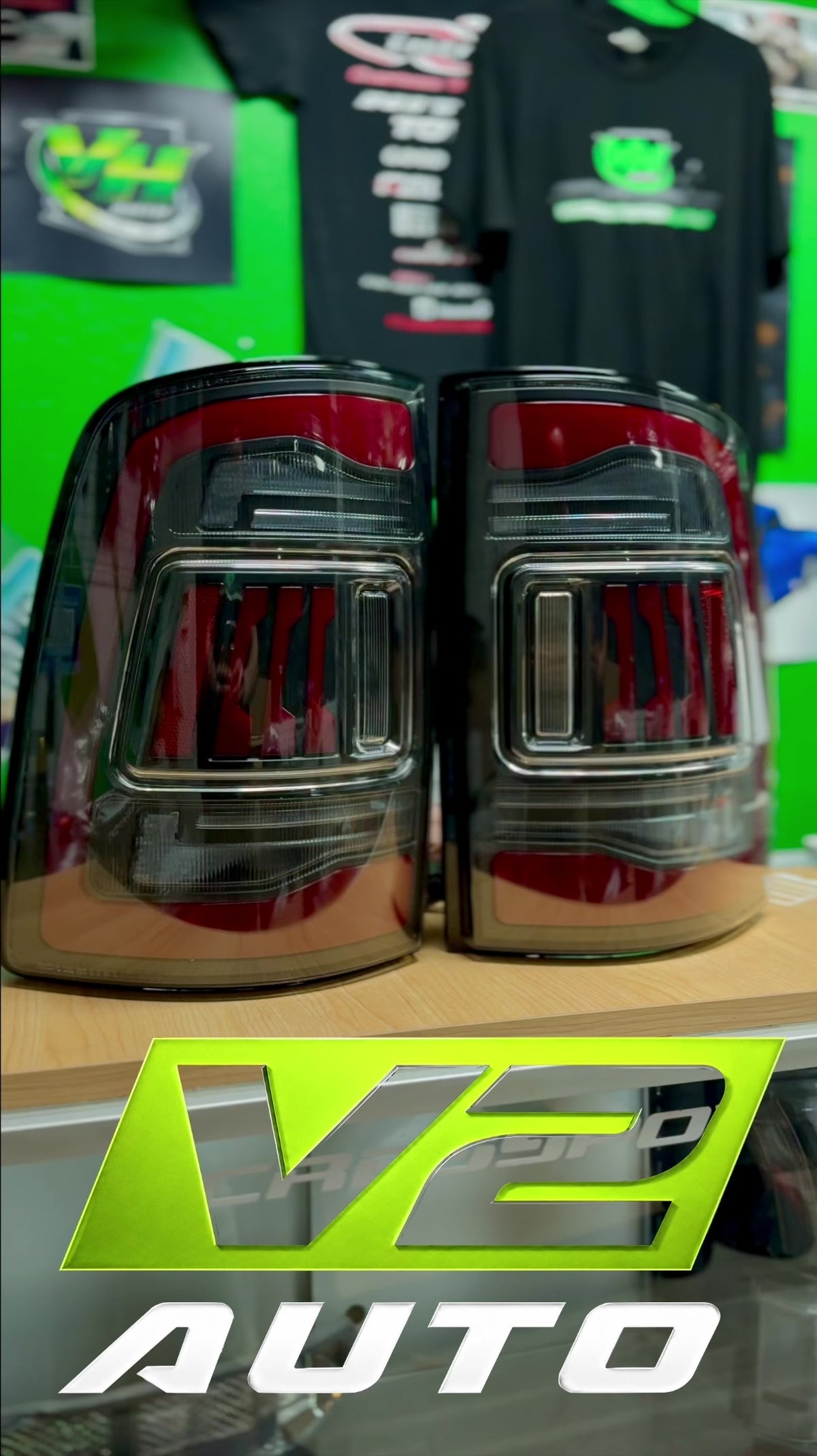 Dodge Ram 2009-2018 "V2 5th Gen Style SEQUENCE" Tail Lamps