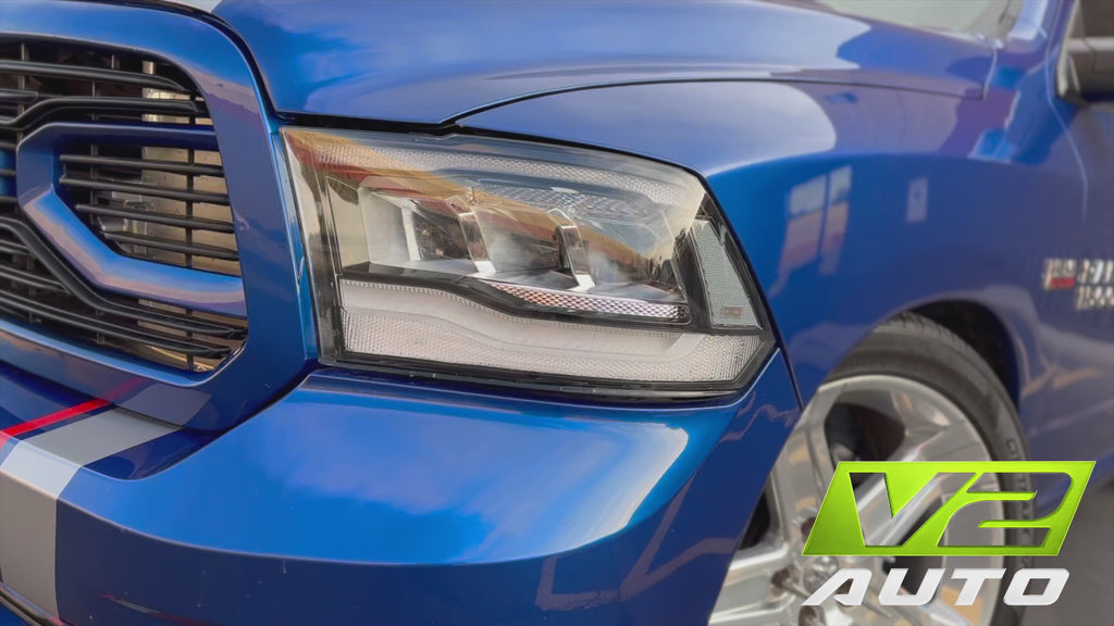09-18 Dodge Ram CYBER FULL LED Headlights