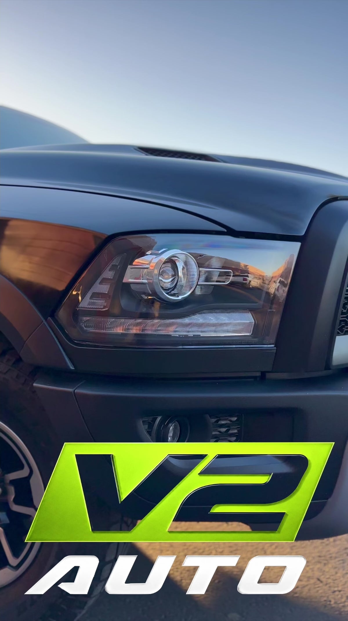 09-18 Dodge Ram “R/T Style Clear Corner” Headlights