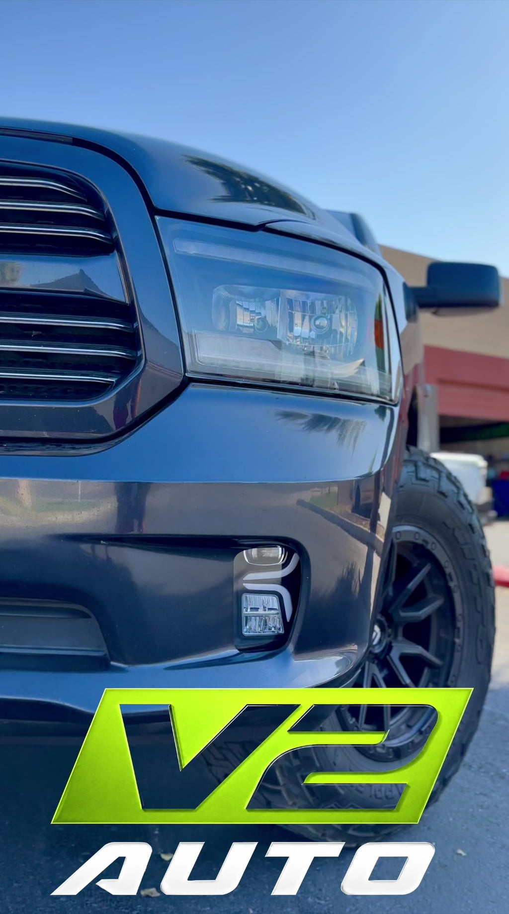 13-18 Dodge Ram 1500 “Switchback Sequential Style 2” FULL LED DRL Fog Lamps
