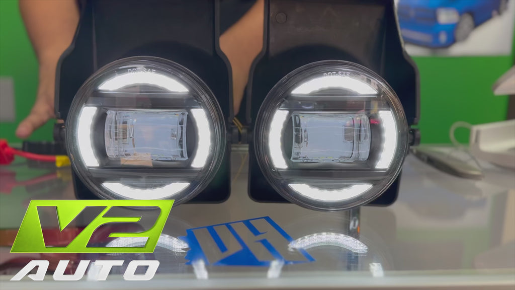 03-06 GMC Sierra Switchback LED DRL Fog Lamps