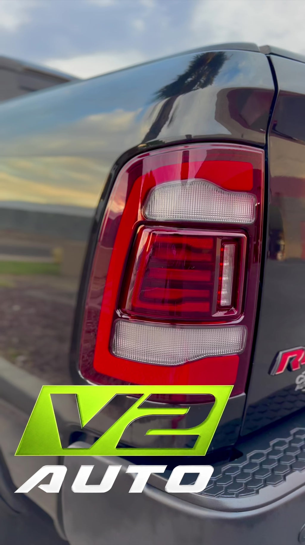 Dodge Ram 2009-2018 "RED 5th Gen SEQUENCE" Tail Lamps