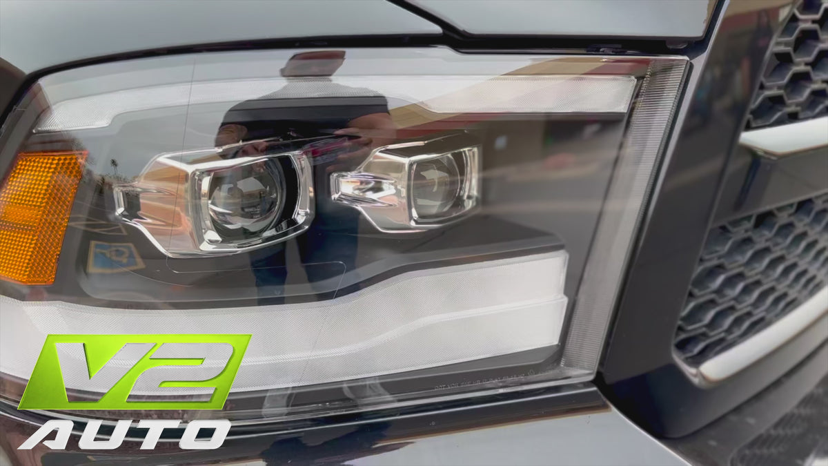 09-18 Dodge Ram Sequential Dual Projector Headlights