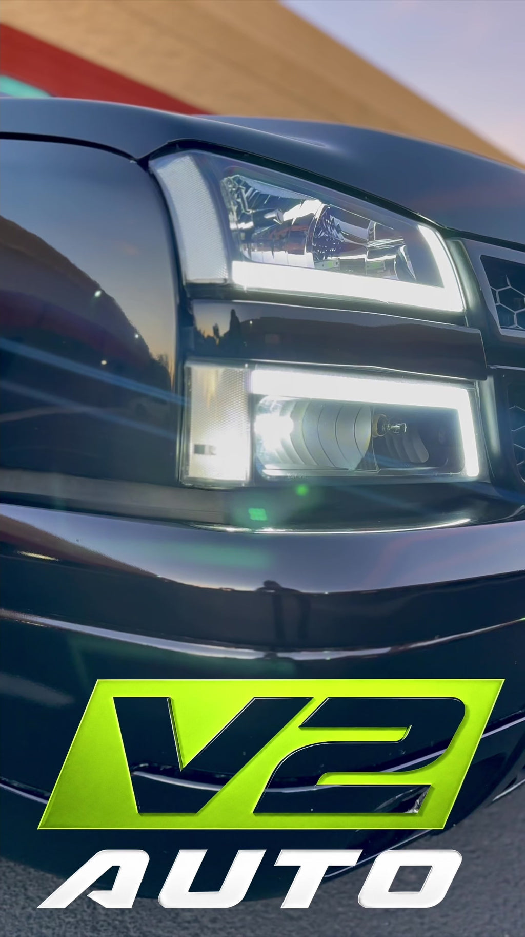 2003 - 2006 Chevy Silverado LED DRL "HD LTZ Switchback Sequential” Bar Headlamps