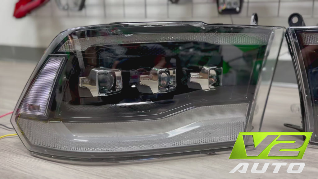 09-18 Dodge Ram CYBER FULL LED Headlights