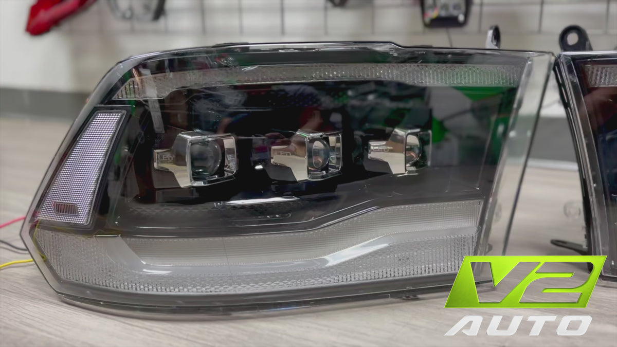 09-18 Dodge Ram CYBER FULL LED Headlights