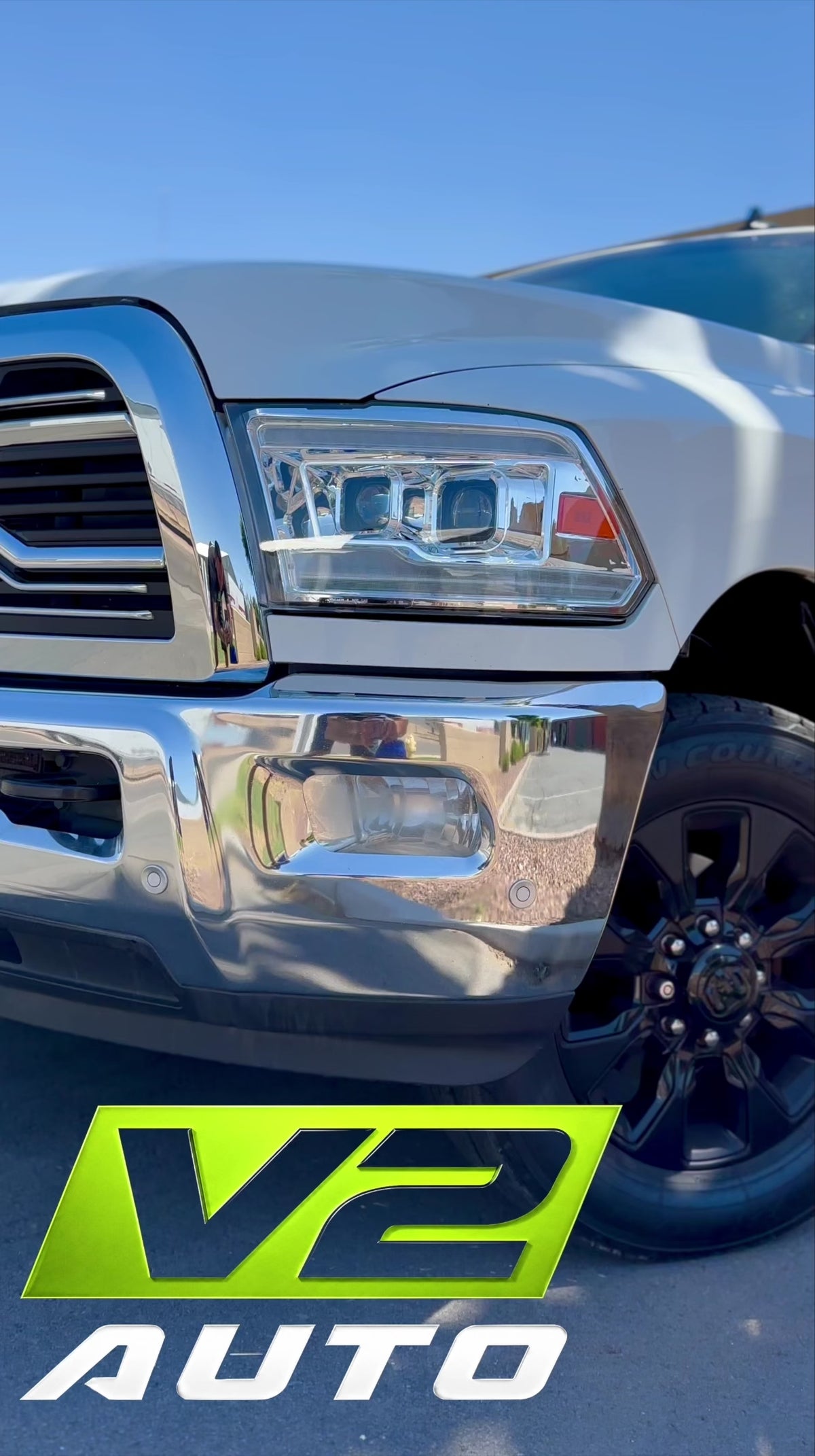 09-18 Dodge Ram DUAL SEQUENTIAL LED Projector Headlights