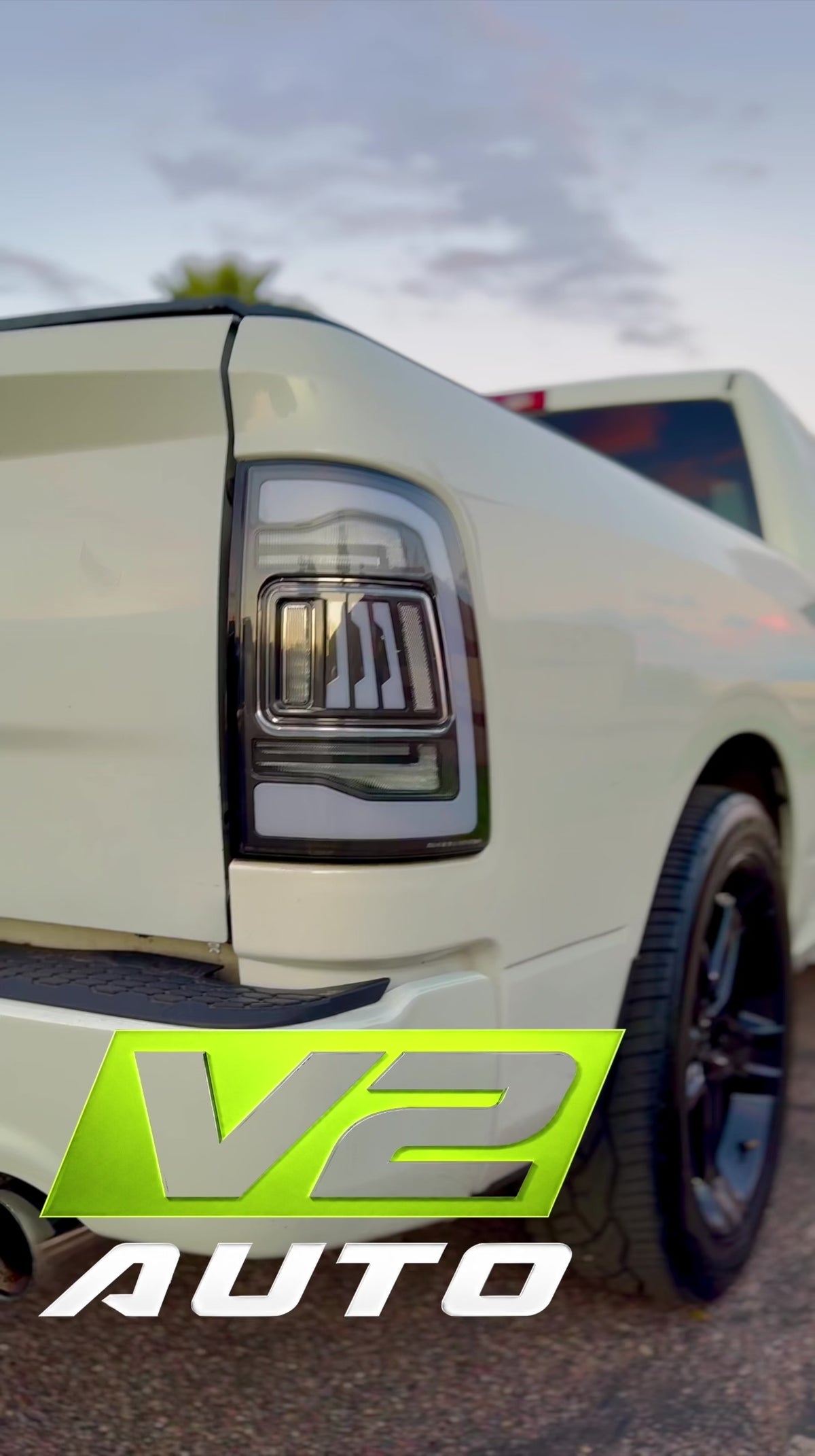 Dodge Ram 2009-2018 "Phantom 3 5th Gen Style SEQUENCE" Tail Lamps