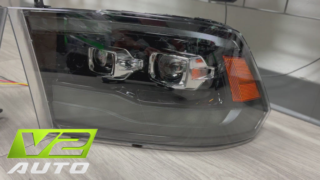 09-18 Dodge Ram Sequential Dual Projector Headlights