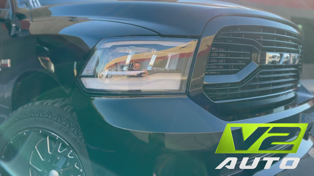 09-18 Dodge Ram CYBER FULL LED Headlights