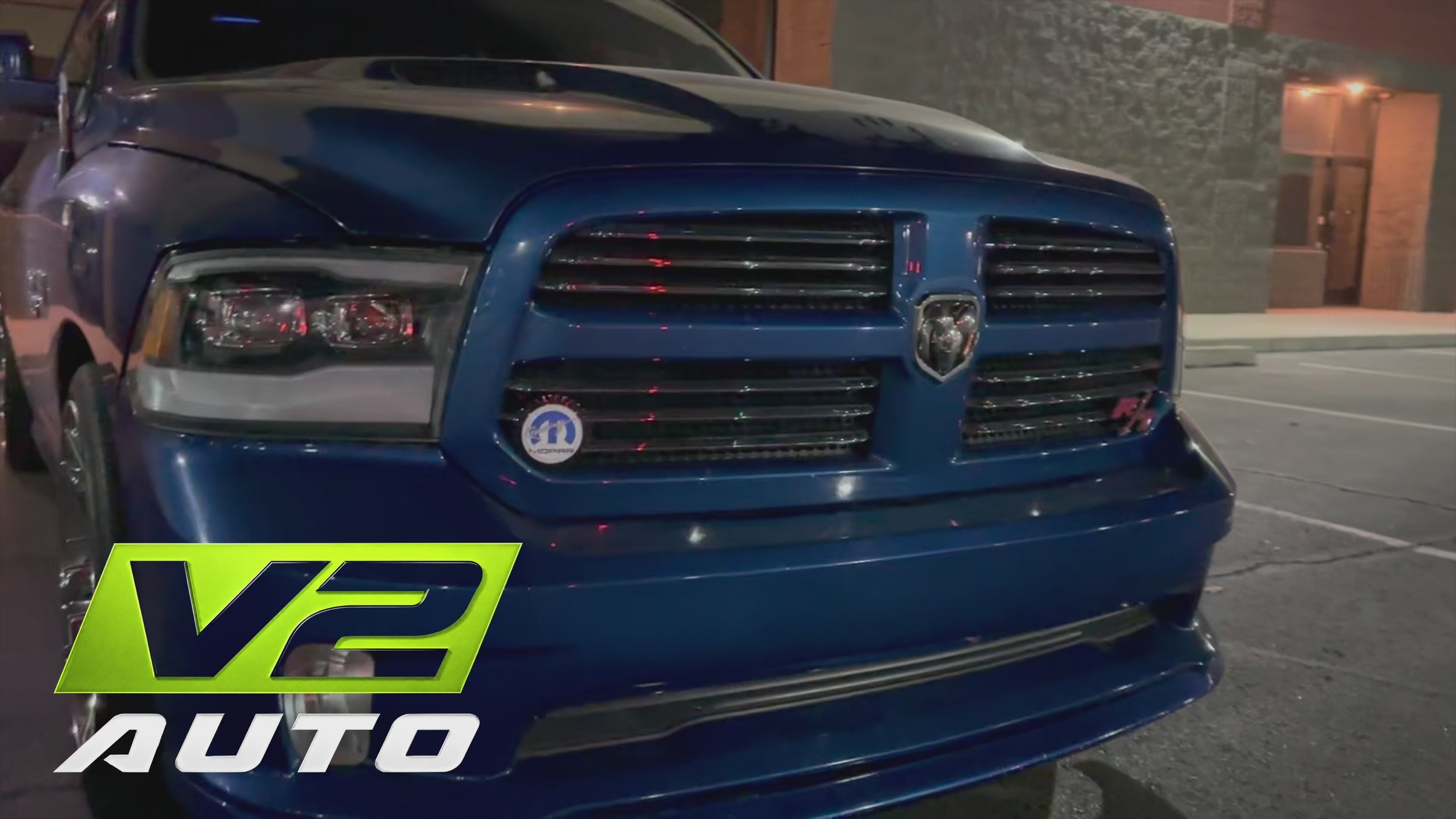 09-18 Ram Dual Projector Headlights and LED Emblem